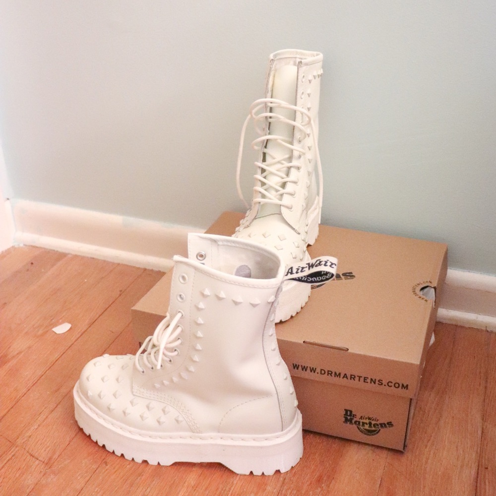 Dr. Martin’s Studded Platform Boots